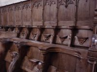 stalles XVème siècle-classées monument historique